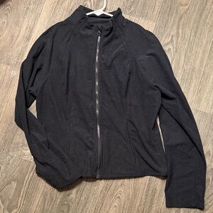 Yogalicious Black Zip-Up Jacket